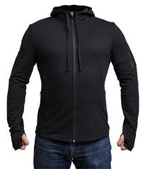 Särmä viscose hoodie, B quality, black. 