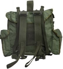 Belgian M55 paracommando backpack, rubberized, surplus.