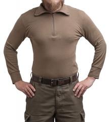 BW turtle neck shirt, brown, surplus BW turtle neck shirt, brown, surplus