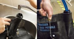 Swiss water sack, 20 l, surplus.