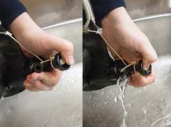 Swiss water sack, 20 l, surplus.