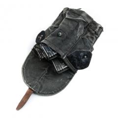 Soviet AKM magazine pouch, dark blue surplus. Magazines not included!