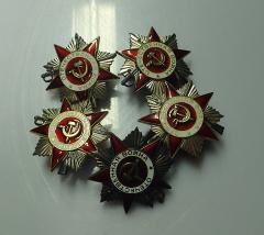 Soviet Order of the Patriotic War award, 2nd class.