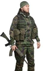 Dutch Modular Combat Vest, Surplus. Vest worn with pouches. Pouches not inclued.
