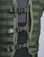 Dutch modular vest, surplus. QR buckle closure for adjustability and repairability.