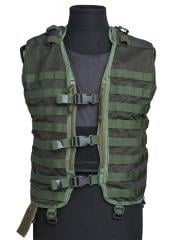 Dutch Modular Combat Vest, Surplus. The protective vest underneath the modular vest is not included