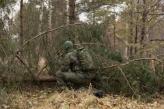 Särmä TST Backpack Rain Cover. 25L cover over a combat pack.