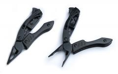Gerber Crucial multi-tool and strap cutter.