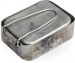 Dutch mess tin, aluminium, surplus. 