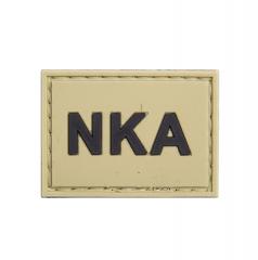 NKA (No Known Allergies) PVC morale patch. 