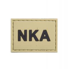 NKA (No Known Allergies) PVC morale patch.