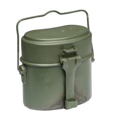 BW mess tin, green, used