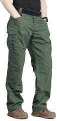 Särmä Cargo Pants. Model heigh 181cm, waist 81cm. Wearing Medium Regular pants.