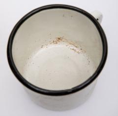 CCCP enamel mug, surplus. You might want to wash the cup before use.