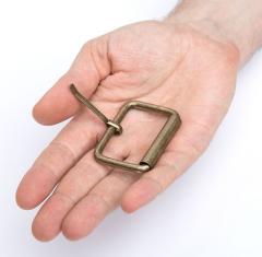 Särmä brass pin buckle, 45 mm. 