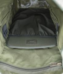Savotta Jääkäri S backpack. You can slip a Savotta MPP Foam Mat as a stiffening panel. (Sold separately.)