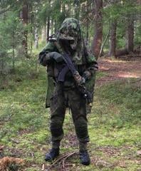 Särmä TST L4 Field Pants. L4 Field Trousers partaking in a Defence Forces recon exercise.