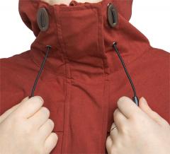 Särmä Windproof Parka. Hood drawcords