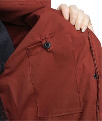 Särmä Windproof Parka. Hidden pocket for a larger smartphone