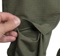 Särmä Women's Cargo Trousers. Pockets for soft knee inserts.