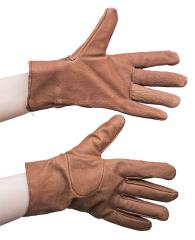 Czech women's leather gloves, lined, surplus Czech women's leather gloves, lined, surplus
