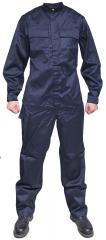 British Coverall, Flame Retardant, Navy, Surplus.