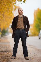 BW Moleskin Trousers. Lekalooks 2011, Eric. "A plantation owner and modern gentleman - style comes first! The South African service shirt and black moleskin trousers never fail. Also, the suede jacket from the 70s' and British military issue desert combat boots crown the look. Trés elegante!"