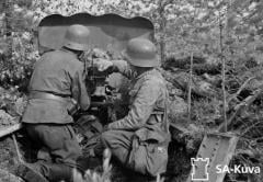 Finnish M39 gas mask bag, surplus.
