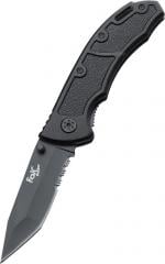 MFH pocket knife, serrated tanto-blade.