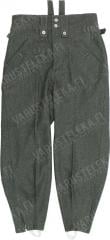 Wehrmacht M43 wool trousers, repro, used.