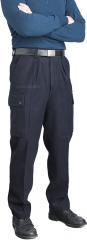 Finnish M65 wool trousers, dark blue, surplus.