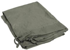 Austrian Shelter Half with Pegs and Poles, Olive Drab, Surplus