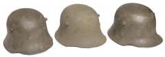 Finnish Austro-Hungarian M17 steel helmet, surplus.