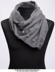 BW wool scarf, surplus.