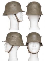 Finnish German M16 steel helmet, surplus.