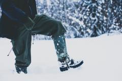 Swiss gaiters, grey, surplus.