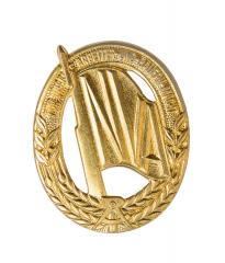 NVA sports qualification badge, gold.