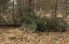 Särmä TST L7 Camouflage cloak. Easy to use as a small camouflage net to quickly cover fighting positions or OP's.