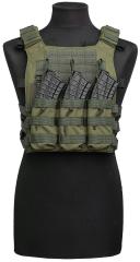 Särmä TST PC18 Plate Carrier w. Elastic Cummerbund. PC18 + 3xRK front panel.