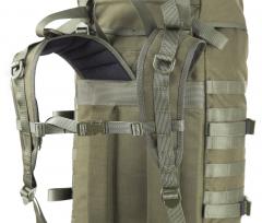 Savotta Jääkäri L rucksack. Comfortable shoulder straps and sternum strap