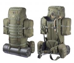 Savotta Jääkäri L rucksack. PALS loops for tailored expansion of your pack. (Accessories sold separately.)