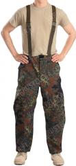 BW Gore-Tex trousers, Flecktarn, surplus.