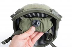 PGD ARCH High Cut Helmet, NIJ IIIA. One-handed adjustment with a BOA knob in the back.