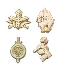 Finnish branch insignia, metal, surplus.