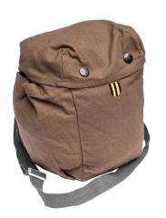 Finnish gas mask bag, cheapo model, surplus.