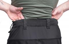 Särmä Outdoor Pants. Stretchy waist for use even without a belt