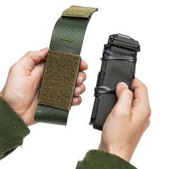 Särmä TST Tourniquet pouch. "Flat fold" folded SOF-T tourniquet.