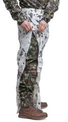 Särmä TST L7 Camouflage Pants. The side zippers running the entire length of the sides allow donnig the trousers without removing your boots.