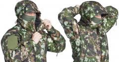 Särmä TST L5 Thermal Jacket. The hood is adjustable to fit on a bare head.