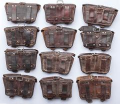 Soviet WW2 Mosin-Nagant ammo pouch, wartime, surplus.